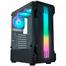 Gabinete Gamer K-Mex Bifrost 2 - Lateral em Vidro Temperado - LED RGB - CG-01KB