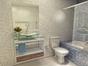 Gabinete para Banheiro com Cuba e Espelho 3 Peças - Simples 2 Gavetas - VTec Pollux