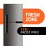 Geladeira Brastemp Frost Free Duplex 375L Inox com - Compartimento Extrafrio Fresh Zone BRM44HK
