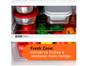 Geladeira Brastemp Frost Free Duplex 375L Inox com - Compartimento Extrafrio Fresh Zone BRM44HK