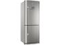 Geladeira/Refrigerador Electrolux Frost Free Inox - Inverse 454L com Gavetão Prateleira Dobrável DB53X