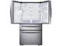 Geladeira/Refrigerador Samsung French Door Inox - 632L Dispenser de Água Sparkling RF31FMESBSL/AZ