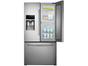 Geladeira/Refrigerador Samsung Frost Free Inox - French Door 665L Dispenser de Água RF28HDEDBSR/AZ