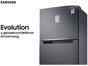 Geladeira/Refrigerador Samsung Frost Free Inverter - Duplex Black Look 460L PowerVolt Evolution RT46