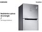 Geladeira/Refrigerador Samsung Frost Free Inverter - Duplex Inox Look 460L PowerVolt Evolution RT46