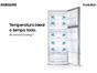 Geladeira/Refrigerador Samsung Frost Free Inverter - Duplex Inox Look 460L PowerVolt Evolution RT46