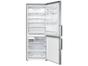 Geladeira/Refrigerador Samsung Inox Duplex 435L - Bottom Freezer RL4353JBASL/AZ