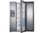 Geladeira/Refrigerador Samsung Inox Side by Side - 765L Dispenser de Água Food ShowCase H77H90507H/AZ