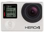 GoPro Hero 4 Silver À prova de Água 12MP Wi-Fi - Bluetooth Gravação 4K Display 1,5” Touch
