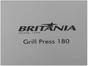 Grill Britânia Press 180 1400W - Coletor de Gordura
