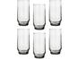 Jogo de Copos Vidro 6 Peças 410ml - Nadir Lights LD
