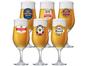 Jogo de Taças para Cerveja Vidro 330ml 6 Peças - Ruvolo Happy Hour Berlin