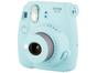 Kit Câmera Instantânea Fujifilm Instax Mini 9 - Azul Aqua Filmes 10 Poses Bolsa