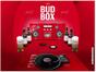 Kit Cerveja Budweiser Bud Box Lager 4 Unidades - 330ml com Copo e Porta Copo