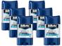 Kit Desodorante Gillette Endurance Cool Wave Gel - Antitranspirante Masculino 82g 6 Unidades