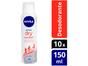 Kit Desodorante Nivea Dry Comfort Aerossol - Antitranspirante Feminino 150ml 10 Unidades