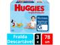 Kit Fraldas Huggies Tripla Proteção Tam. G - 9 a 12,5kg 3 Pacotes com 78 Unidades Cada