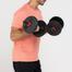 Imagem miniatura de Kit Halteres Barra Kettlebell 6 em 1 Peso Musculação até 40kg Ajustável Preto