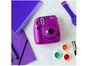 Kit Instax Mini 9 Fujifilm Roxo Açaí - Flash Automático com Acessórios