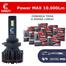 Imagem miniatura de Kit Lampada Ultra Led Power Max Cinoy H4 IP65 10000Lm 6000k Fácil instalação Plug anda play