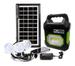 Kit Luminaria Solar Placa Bluetooth emergencia Radio FM USB Micro SD Lanterna energia 3 Lampadas - Economia Solar