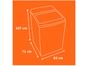 Lavadora de Roupas Brastemp 14Kg Cesto Inox 12 Programas de Lavagem Branca BWK14AB