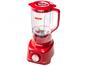 Liquidificador Mondial Turbo L-900 FR Copo - Vermelho Com Filtro 05 Velocidades 900W