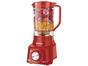 Liquidificador Mondial Turbo L-900 FR Copo - Vermelho Com Filtro 05 Velocidades 900W