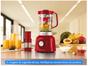 Liquidificador Philips Walita Viva Problend 6 - Vermelho e Prata com Filtro 5 Velocidades 700W