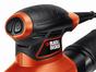 Lixadeira Black&Decker Orbital Elétrica - 180W com Coletor de Pó