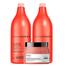 LOréal Professionnel Inforcer Anti-Quebra Kit - Shampoo 1,5L + Condicionador 1,5L + Máscara - L'Oréal Professionnel