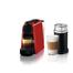 Máquina de Café Nespresso Essenza Mini D30 Aeroccino 3 Vermelha 127v