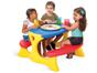 Mesa com 2 Banquetas Infantil Bandeirante Recreio - 4 Lugares