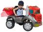 Mini Caminhão Elétrico Infantil Brutus - 2 Marchas Emite Sons Bandeirante