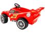 Mini Carro a Pedal Infantil Carros 2 - Relâmpago Mcqueen Bandeirante