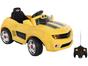 Mini Carro Elétrico Infantil Camaro 6V - com Controle Remoto 2 Marchas Bandeirante