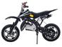 Mini Moto Cross DK Db08 49cc á Gasolina - Motor 2 Tempos e Suspensão Dianteira - Bull Motors