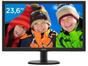 Monitor para PC Philips V 243V5QHABA 23,6” - LCD Widescreen Full HD HDMI VGA