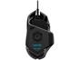 Mouse Gamer Logitech Óptico 16000DPI 11 Botões - G502 HERO Preto