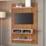 Imagem miniatura de Painel para TV Até 43 Polegadas 2 Nichos 2 Prateleiras Mel/Off White