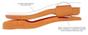 Imagem de Palmilha Anatomica Conforto Gel - Com 2.5cm De Espessura No Calcanhar E 1cm Na Ponta