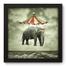Quadro Decorativo - Elefante - 22cm x 22cm - 007qdip - Allodi