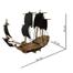 Quebra Cabeça 3D Navio Pirata Mdf - Monte & Eduque