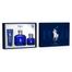 Ralph Lauren Polo Blue Kit  Perfume Masculino EDT + Perfume Travel Size + Shower Gel