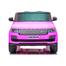 Imagem miniatura de Range Rover Carro Elétrico Infantil Mini Land A Bateria Brinquedo de 2 Crianças Motorizado  Rosa 24V 4x4