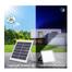 Refletor Energia Solar  Luminária Led Slim Iluminacao controle remoto 70w - Economia Solar