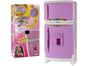 Refrigerador Infantil Duplex Casinha Flor - com Acessórios Xalingo