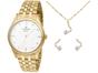 Relógio Feminino Champion Analógico Elegance - CN25841W Dourado com Acessórios