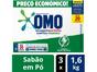 Sabão em Pó Omo Lavagem Perfeita - Sanitiza e Higieniza Concentrado 1,6kg 3 Unidades