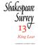 Imagem de Shakespeare Survey